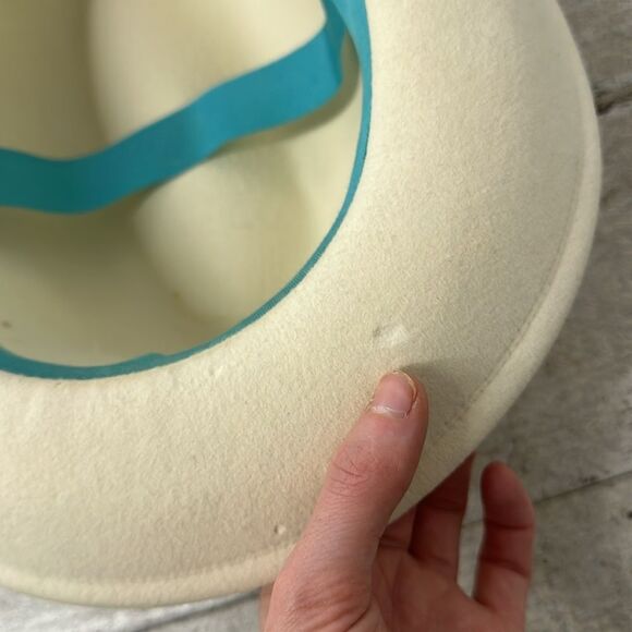 Vintage 70s/80s YSL Yves Saint Laurent Jeweled Fedora main image 4